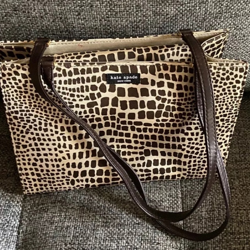 Kate Sade Animal Print Purse